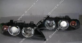 BMW E39 gyûrûs, fehér indexes halogén fényszóró új